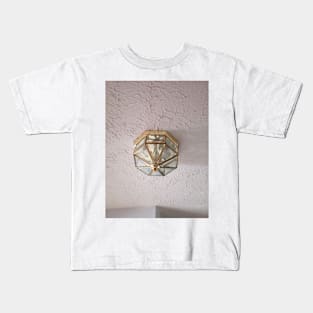 literally just a picture of my ceiling light Kids T-Shirt